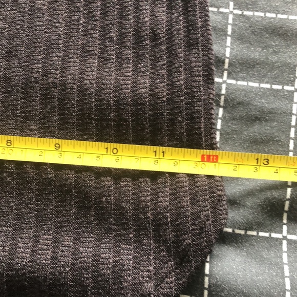 Rue 21 Top Women's Size XS Gray/Black Short Sleeve Ribbedβ Shirt - Picture 9 of 9